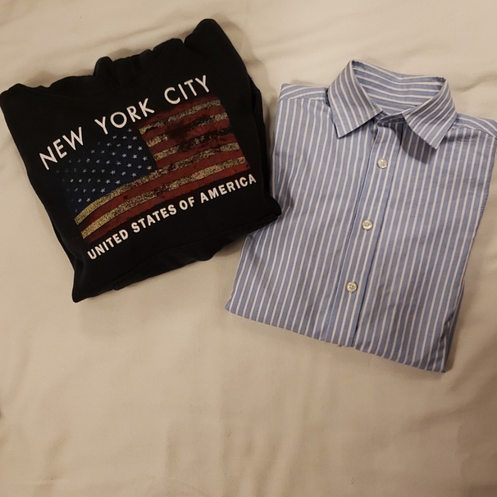 ✨ Patriotic Boys Sweatshirt and Class Club Shirt